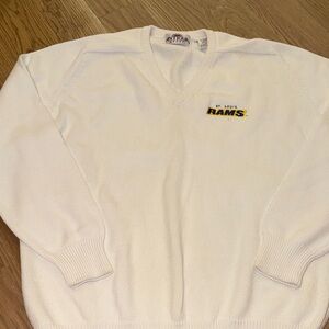 St. Louis Rams vintage vneck sweater
